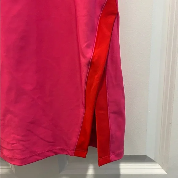 Stylish Pink Sleeveless Dress - Picture 2 of 7